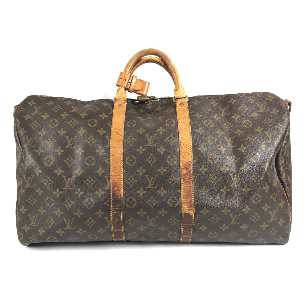 LOUIS VUITTON M41414 モノグラム キーポルバンドリエール55 カバン 旅行バッグ トラベルバッグ ハンドバッグ ボストンバッグ モノグラムキャンバス ユニセックス ブラウン