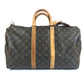 LOUIS VUITTON M41428 Monogram Keepall 45 Travel Bag, Handbag, Boston Bag, Monogram Canvas, Unisex, Brown
