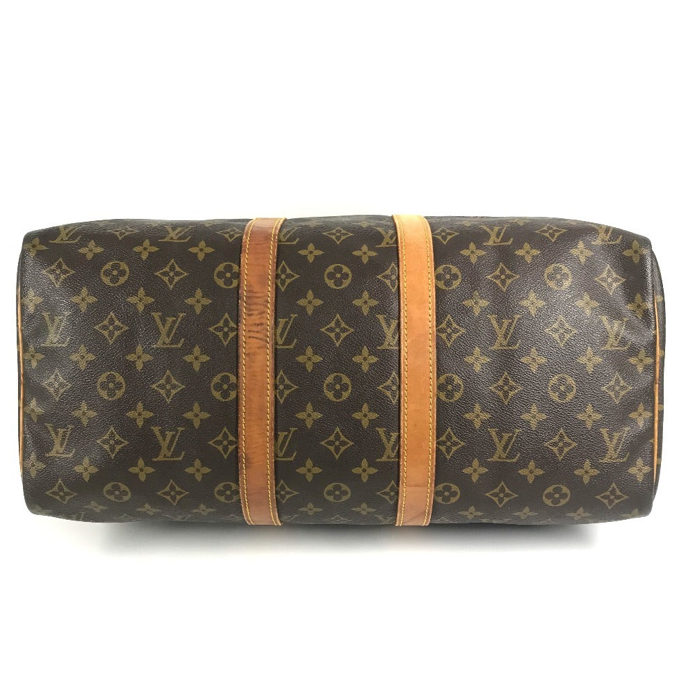 LOUIS VUITTON M41428 Monogram Keepall 45 Travel Bag, Handbag, Boston Bag, Monogram Canvas, Unisex, Brown