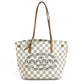 LOUIS VUITTON N41376 Damier Azur Cabas PM Cabas PM Shoulder Bag Tote Bag Shoulder Bag Damier Azur Canvas Women's White