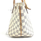 LOUIS VUITTON N41376 Damier Azur Cabas PM Cabas PM Shoulder Bag Tote Bag Shoulder Bag Damier Azur Canvas Women's White
