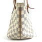 LOUIS VUITTON N41376 Damier Azur Cabas PM Cabas PM Shoulder Bag Tote Bag Shoulder Bag Damier Azur Canvas Women's White