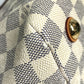 LOUIS VUITTON N41376 Damier Azur Cabas PM Cabas PM Shoulder Bag Tote Bag Shoulder Bag Damier Azur Canvas Women's White