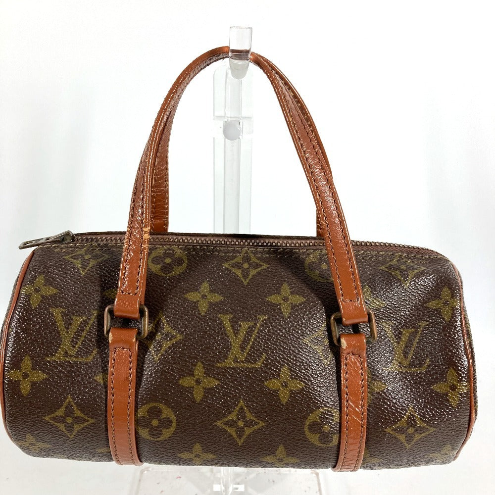 LOUIS VUITTON M51367 Monogram Papillon 22 (old model) Papillon 22 Mini Bag Cylinder Handbag Monogram Canvas Unisex Brown