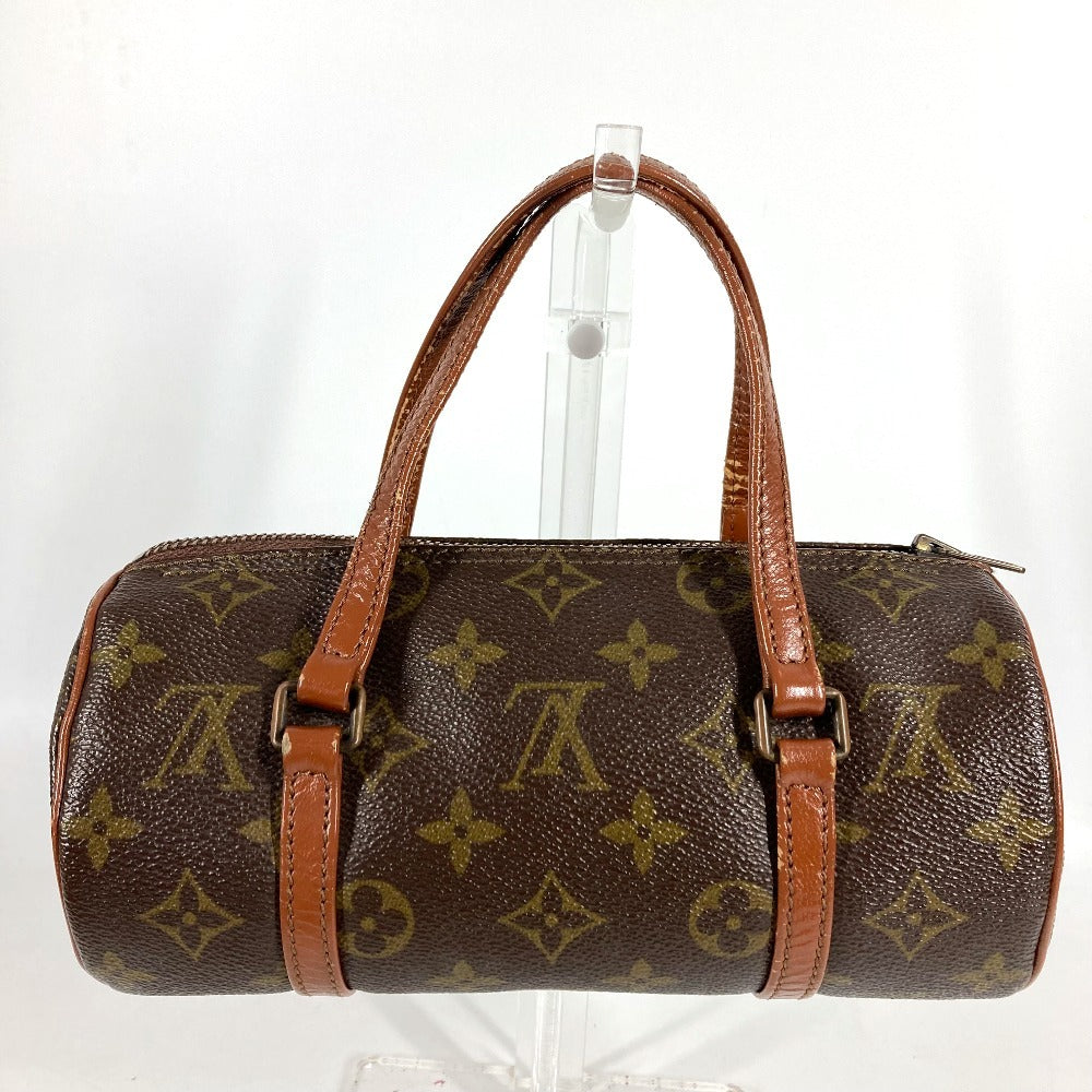 LOUIS VUITTON M51367 Monogram Papillon 22 (old model) Papillon 22 Mini Bag Cylinder Handbag Monogram Canvas Unisex Brown