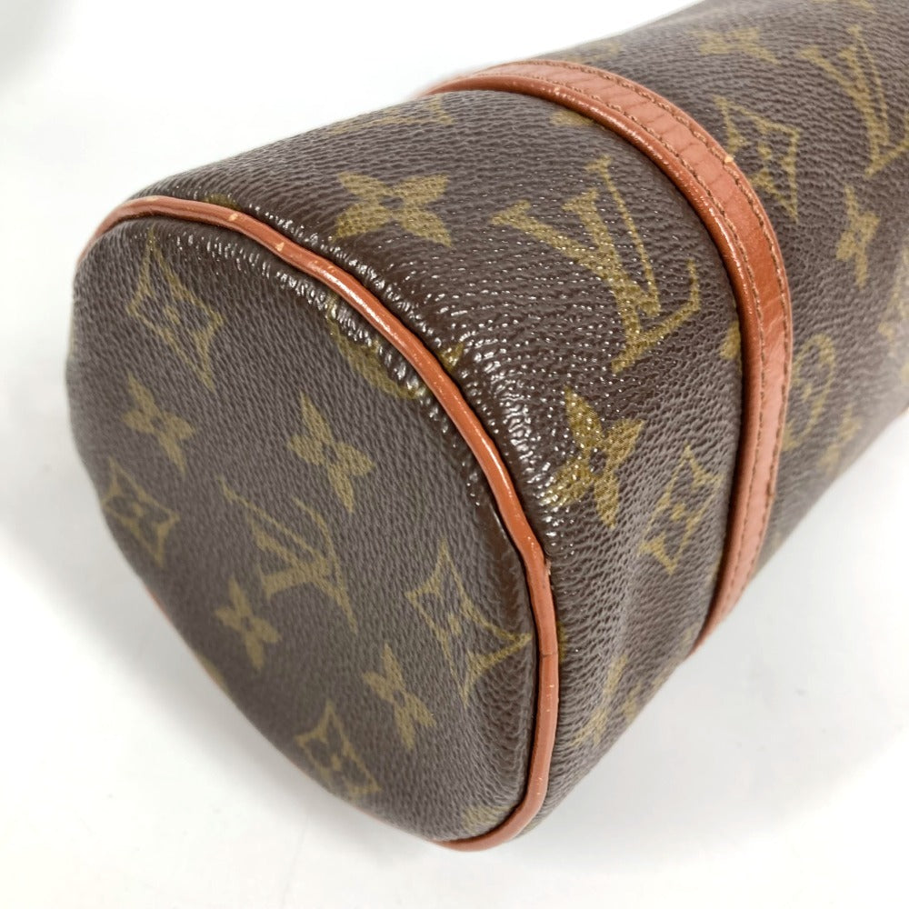 LOUIS VUITTON M51367 Monogram Papillon 22 (old model) Papillon 22 Mini Bag Cylinder Handbag Monogram Canvas Unisex Brown