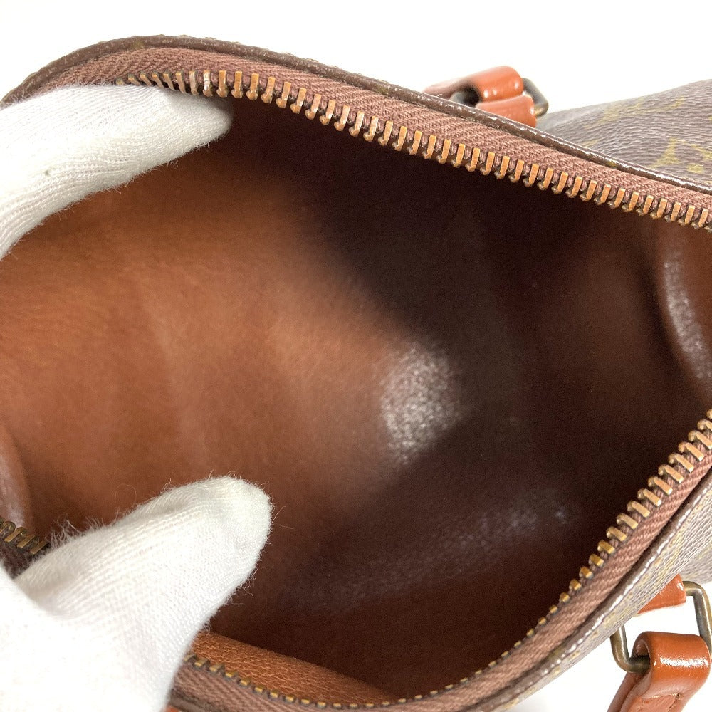 LOUIS VUITTON M51367 Monogram Papillon 22 (old model) Papillon 22 Mini Bag Cylinder Handbag Monogram Canvas Unisex Brown