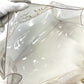 HERMES Vinyl Kelly Logo Vinyl Kelly Bag Tote Bag Handbag Vinyl Women's Clear