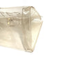 HERMES Vinyl Kelly Logo Vinyl Kelly Bag Tote Bag Handbag Vinyl Women's Clear