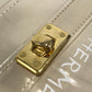HERMES Vinyl Kelly Logo Vinyl Kelly Bag Tote Bag Handbag Vinyl Women's Clear