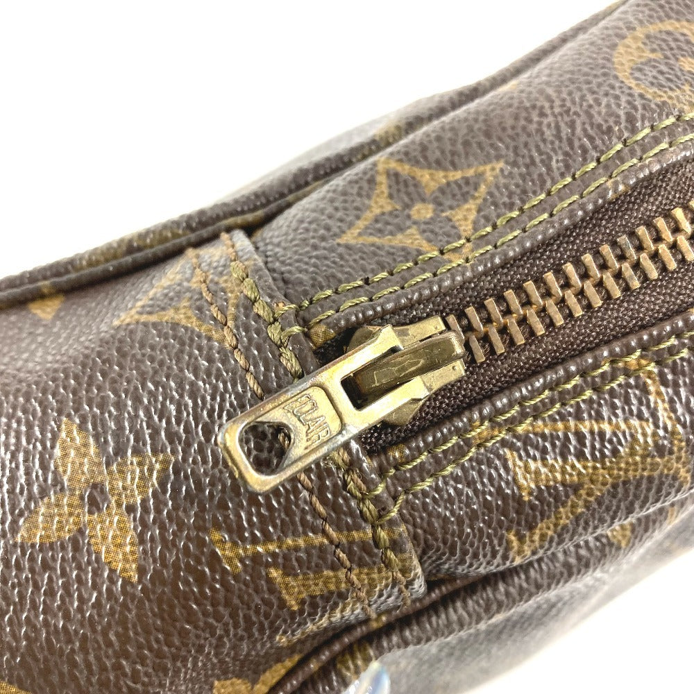 LOUIS VUITTON M47522 Monogram True Toilet 28 Makeup Pouch, Clutch Bag, Second Bag, Cosmetic Pouch, Monogram Canvas, Unisex, Brown