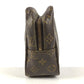 LOUIS VUITTON M47522 Monogram True Toilet 28 Makeup Pouch, Clutch Bag, Second Bag, Cosmetic Pouch, Monogram Canvas, Unisex, Brown