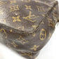 LOUIS VUITTON M47522 Monogram True Toilet 28 Makeup Pouch, Clutch Bag, Second Bag, Cosmetic Pouch, Monogram Canvas, Unisex, Brown