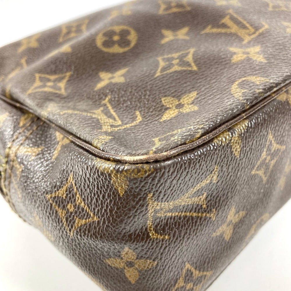 LOUIS VUITTON M47522 Monogram True Toilet 28 Makeup Pouch, Clutch Bag, Second Bag, Cosmetic Pouch, Monogram Canvas, Unisex, Brown