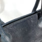 CHANEL Vintage V-Stitch Logo Bag Tote Bag CC Coco Mark Charm Handbag Leather Unisex Black