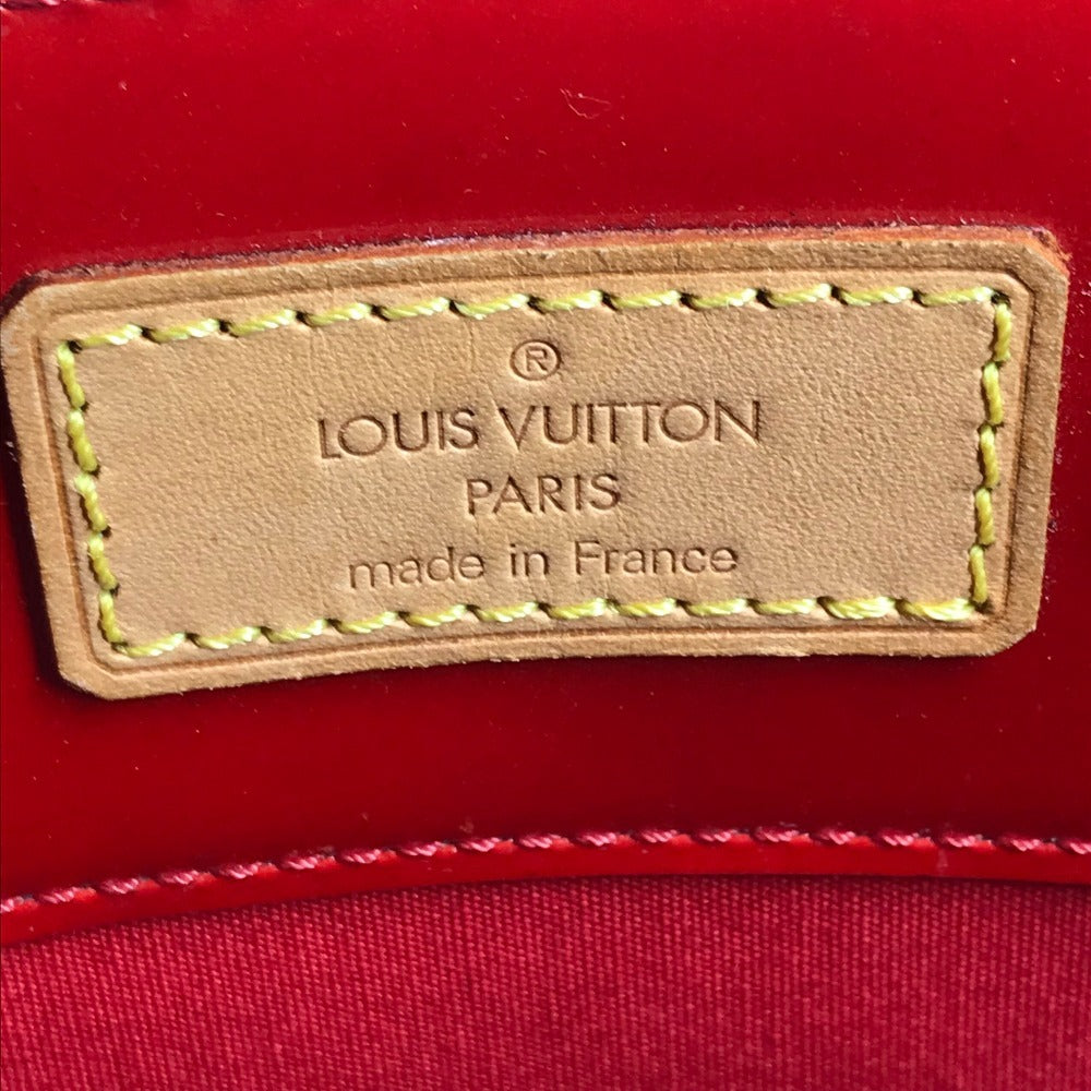 LOUIS VUITTON M91086 Monogram Vernis Reade MM Tote Bag Shoulder Bag Monogram Vernis Canvas Women's Rouge Red
