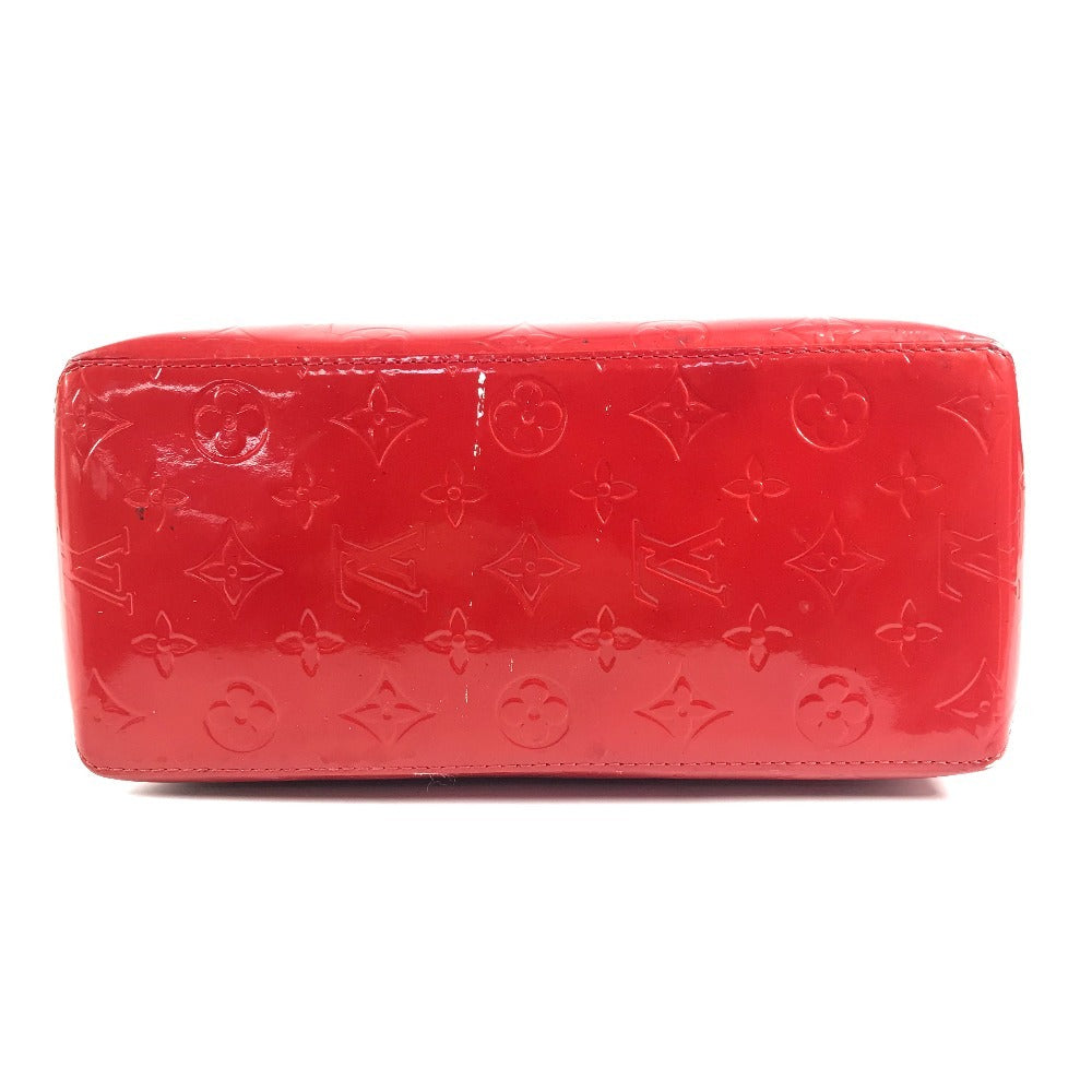 LOUIS VUITTON M91086 Monogram Vernis Reade MM Tote Bag Shoulder Bag Monogram Vernis Canvas Women's Rouge Red