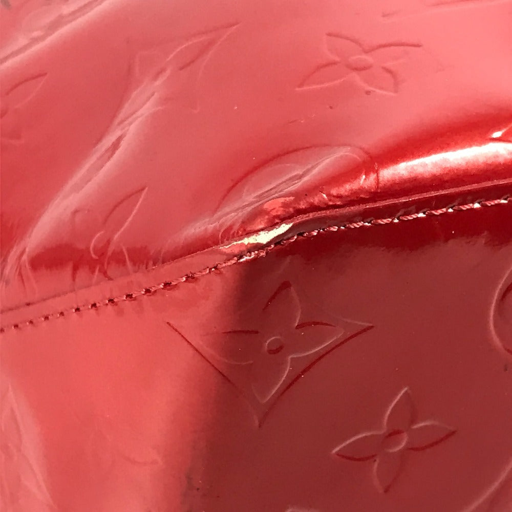 LOUIS VUITTON M91086 Monogram Vernis Reade MM Tote Bag Shoulder Bag Monogram Vernis Canvas Women's Rouge Red