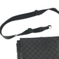 LOUIS VUITTON N58029 Damier Graphite Daniel MM Daniel MM Bag Messenger Bag Flap Shoulder Bag Damier Graphite Canvas Unisex Black