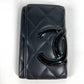 CHANEL A26723 Cambon Line CC Coco Mark 6-Key Holder Leather Women's Black