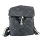 CHANEL Vintage Travel Line Logo Backpack Nylon Unisex Black