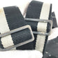CHANEL Vintage Travel Line Logo Backpack Nylon Unisex Black