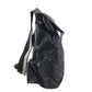 CHANEL Vintage Travel Line Logo Backpack Nylon Unisex Black
