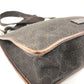 GUCCI 90656 GG Logo Bag Crossbody Shoulder Bag Leather/Canvas Unisex Brown