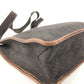 GUCCI 90656 GG Logo Bag Crossbody Shoulder Bag Leather/Canvas Unisex Brown