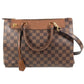 LOUIS VUITTON N41337 Damier Greenwich Bag 2WAY Bag Handbag Tote Bag Shoulder Bag Damier Canvas Unisex Ebene Brown