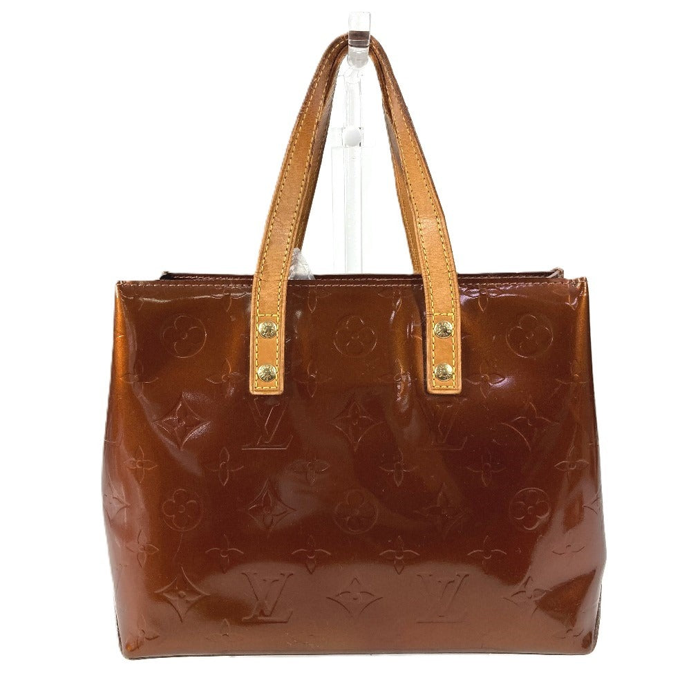 LOUIS VUITTON M91146 モノグラムヴェルニ リードPM リード PM カバン トートバッグ ハンドバッグ モノグラムヴェルニキャンバス ユニセックス ブロンズ ブラウン