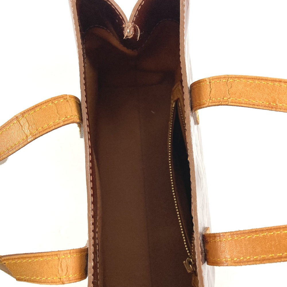 LOUIS VUITTON M91146 モノグラムヴェルニ リードPM リード PM カバン トートバッグ ハンドバッグ モノグラムヴェルニキャンバス ユニセックス ブロンズ ブラウン