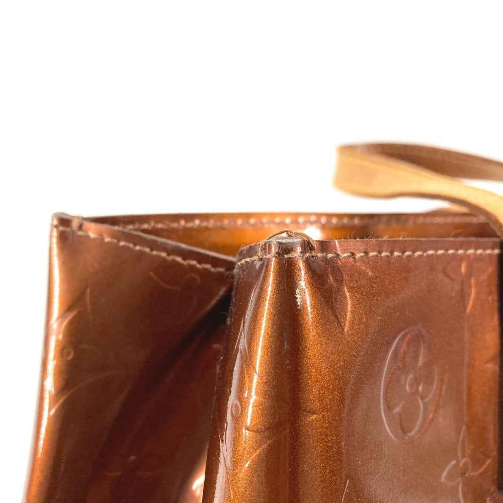 LOUIS VUITTON M91146 モノグラムヴェルニ リードPM リード PM カバン トートバッグ ハンドバッグ モノグラムヴェルニキャンバス ユニセックス ブロンズ ブラウン