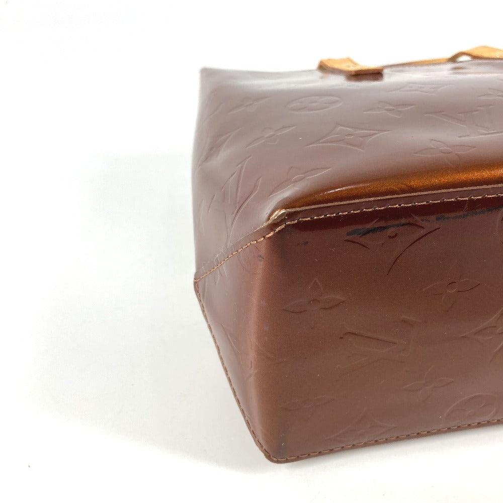 LOUIS VUITTON M91146 モノグラムヴェルニ リードPM リード PM カバン トートバッグ ハンドバッグ モノグラムヴェルニキャンバス ユニセックス ブロンズ ブラウン