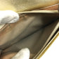 CHANEL A37151 CC Coco Mark Logo Icon Bi-fold Long Wallet Leather Unisex Gold