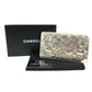 CHANEL A37151 CC Coco Mark Logo Icon Bi-fold Long Wallet Leather Unisex Gold