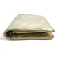 CHANEL A37151 CC Coco Mark Logo Icon Bi-fold Long Wallet Leather Unisex Gold