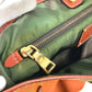 PRADA BR4001 Triangle Logo Plate Bag Tote Bag Shoulder Bag Leather/Nylon Unisex Orange
