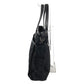 PRADA VA1033 Triangle Logo Plate Bag Tote Bag Shoulder Bag Leather/Nylon Unisex Black