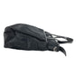 PRADA VA1033 Triangle Logo Plate Bag Tote Bag Shoulder Bag Leather/Nylon Unisex Black