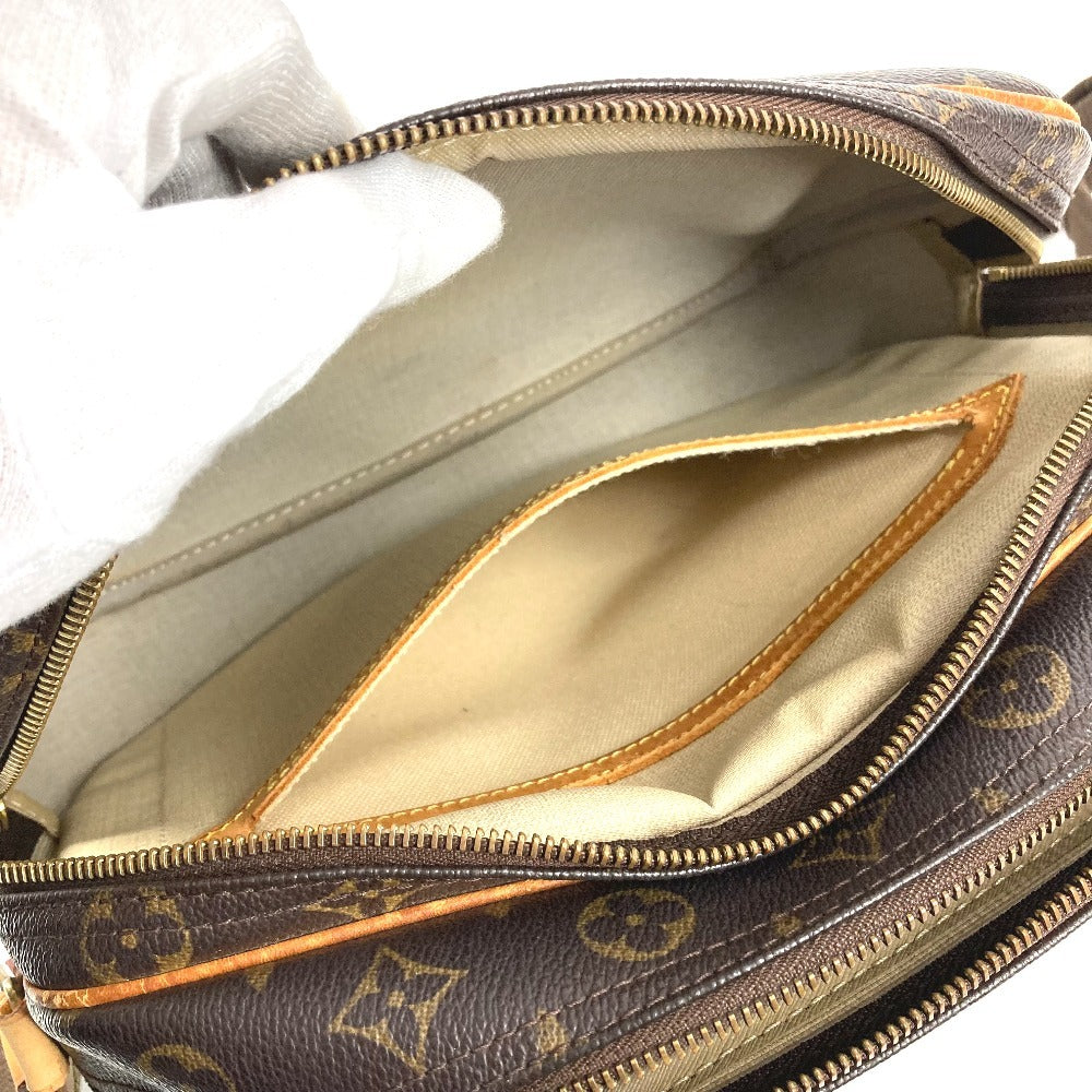 LOUIS VUITTON M45254 Monogram Reporter PM Crossbody Shoulder Bag Monogram Canvas Unisex Brown