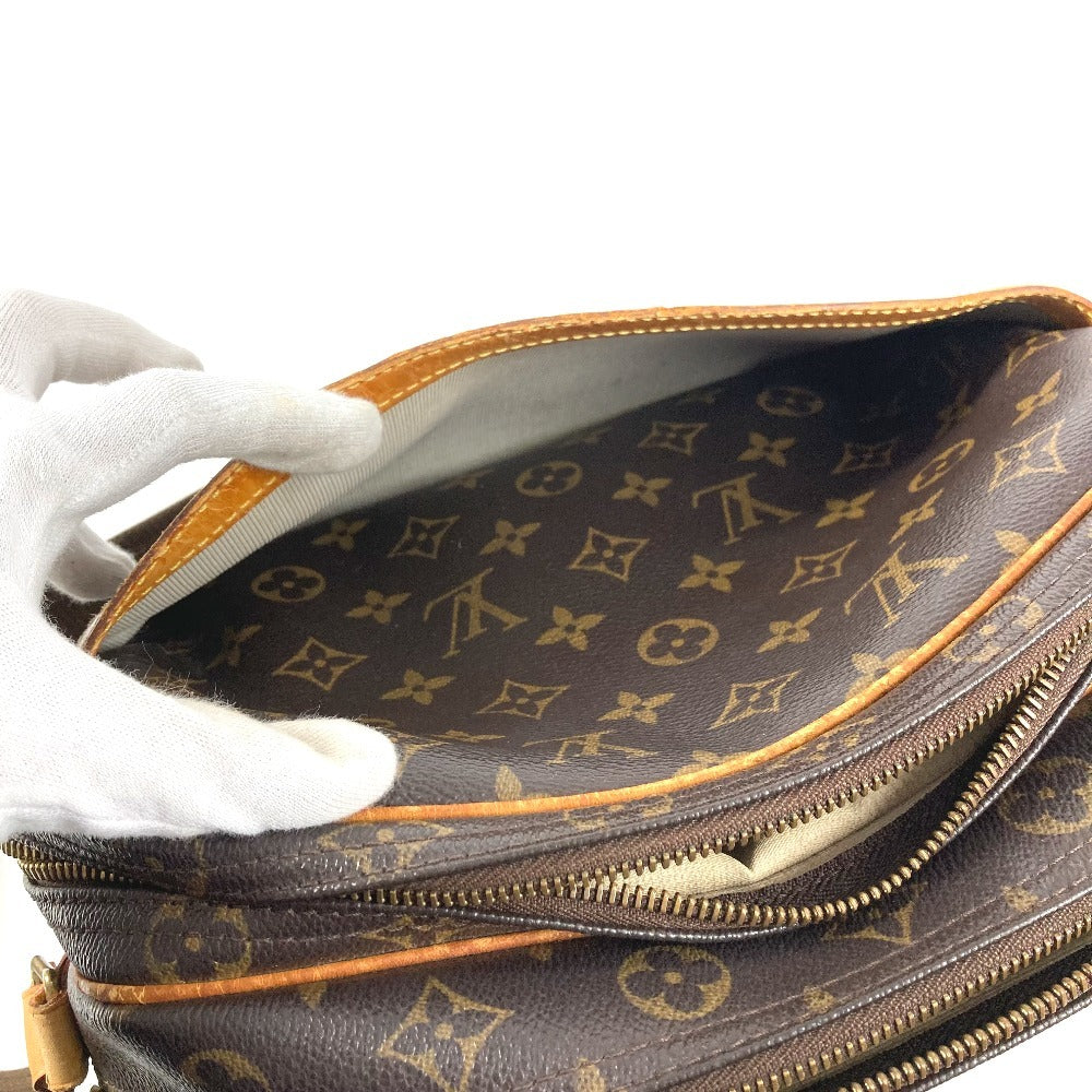 LOUIS VUITTON M45254 Monogram Reporter PM Crossbody Shoulder Bag Monogram Canvas Unisex Brown