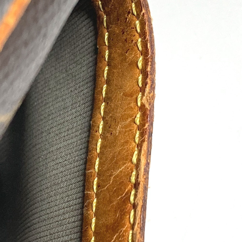 LOUIS VUITTON M45254 Monogram Reporter PM Crossbody Shoulder Bag Monogram Canvas Unisex Brown