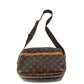 LOUIS VUITTON M45254 Monogram Reporter PM Crossbody Shoulder Bag Monogram Canvas Unisex Brown