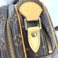 LOUIS VUITTON M45254 Monogram Reporter PM Crossbody Shoulder Bag Monogram Canvas Unisex Brown