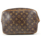 LOUIS VUITTON M45254 Monogram Reporter PM Crossbody Shoulder Bag Monogram Canvas Unisex Brown