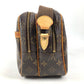 LOUIS VUITTON M45254 Monogram Reporter PM Crossbody Shoulder Bag Monogram Canvas Unisex Brown