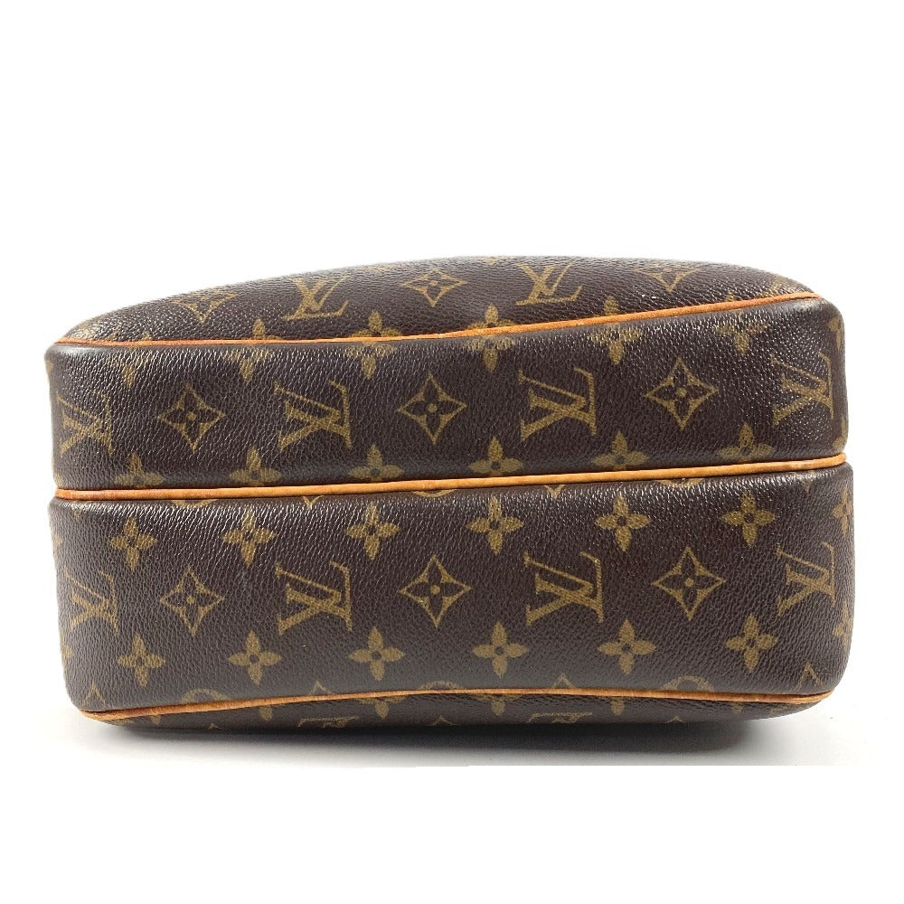 LOUIS VUITTON M45254 Monogram Reporter PM Crossbody Shoulder Bag Monogram Canvas Unisex Brown