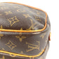 LOUIS VUITTON M45254 Monogram Reporter PM Crossbody Shoulder Bag Monogram Canvas Unisex Brown
