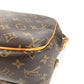 LOUIS VUITTON M45254 Monogram Reporter PM Crossbody Shoulder Bag Monogram Canvas Unisex Brown
